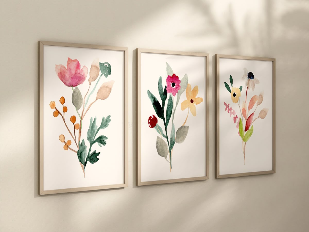 Framed Art Print Set